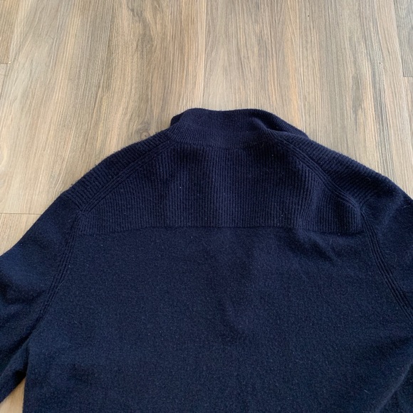 Theory 100% Cashmere M Zip Sweater - Picture 6 of 8